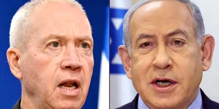 نیتن یاہو کی قریبی شخصیات میں گیلنٹ کی برطرفی کی باز گشت: اسرائیلی میڈیا