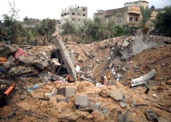 اسرائیلی فورسز  کے ذریعہ  وسطی غزہ پرحملوں میں  64 فلسطینی جاں بحق اور 100 سے زائد زخمی