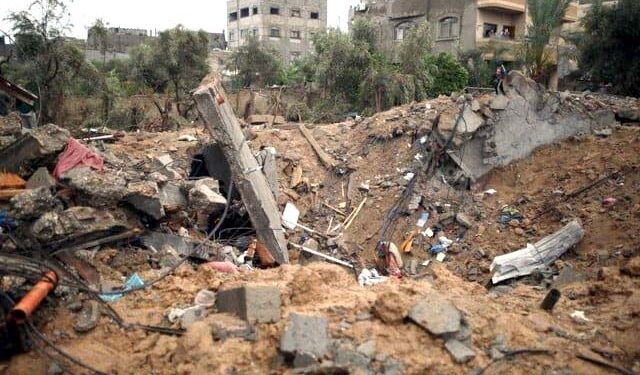 اسرائیلی فورسز  کے ذریعہ  وسطی غزہ پرحملوں میں  64 فلسطینی جاں بحق اور 100 سے زائد زخمی