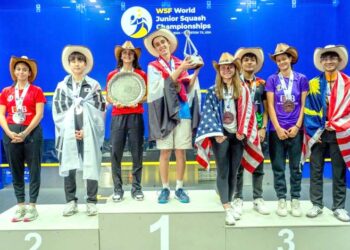 ہندوستان نے عالمی جونیئر اسکواش ٹیم مقابلے میں فاتحانہ آغاز کیا