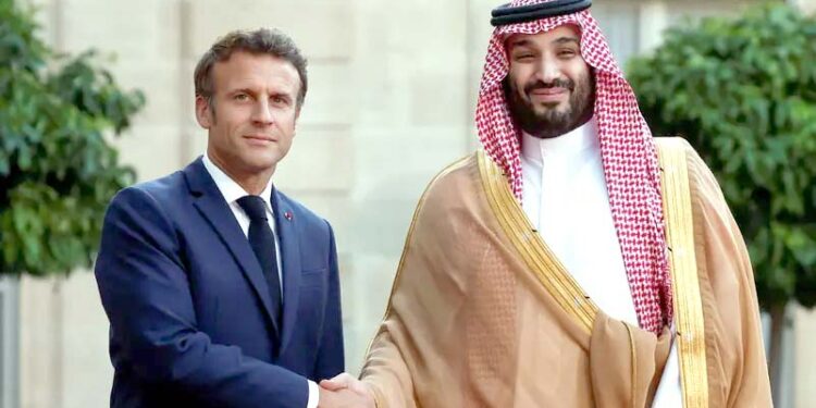 فرانس، سعودی عرب اور امارات قیادت کا خطے میں کشیدگی پر تبادلہ خیال