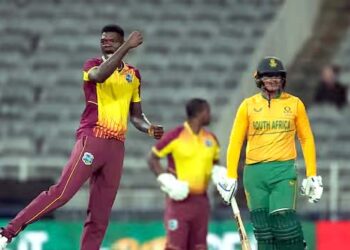 ٹی ٹوئنٹی :ویسٹ انڈیز نے جنوبی افریقہ کو 30 رن سے ہرایا