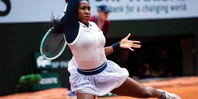 گوف ماریہ کو شکست دے کر یو ایس اوپن کے تیسرے راؤنڈ میں پہنچیں