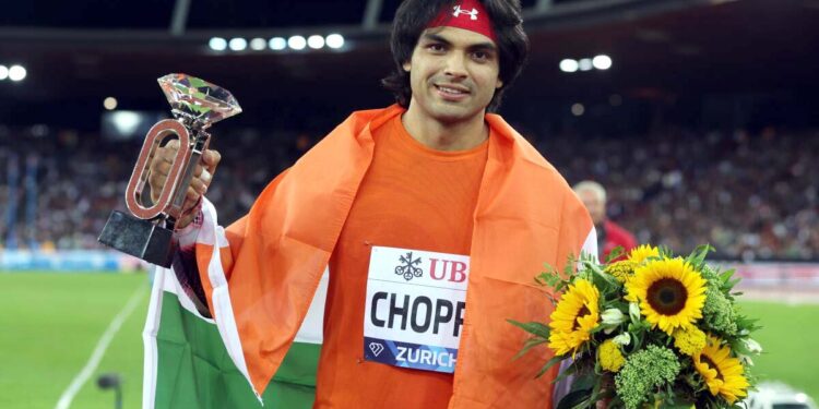 نیرج چوپڑا سوئٹزرلینڈ پہنچے، ڈائمنڈ لیگ میں کریں گے شرکت