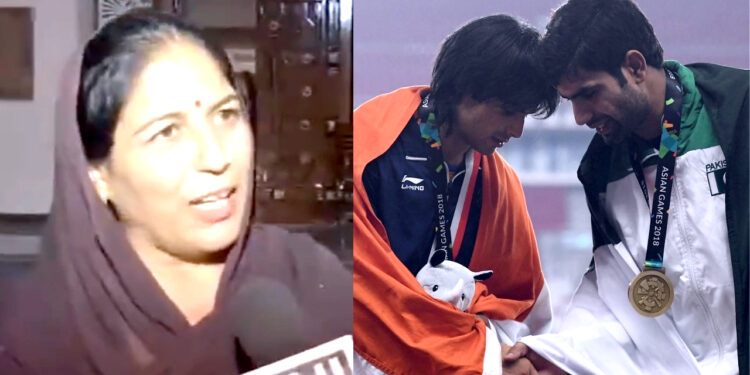 ارشد بھی میرا بیٹا ہے، نیرج کے سلور جیتنے پر خوش ہیں: والدہ نیرج چوپڑا