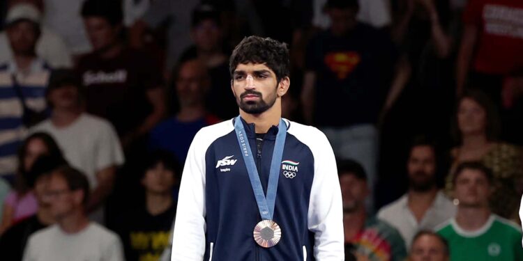 امن ہندوستان کے سب سے کم عمر تمغہ جیتنے والے بنے