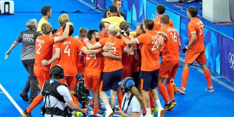 نیدر لینڈس نے تیسری مرتبہ اولمپک کھیلوں میں طلائی تمغہ جیتا