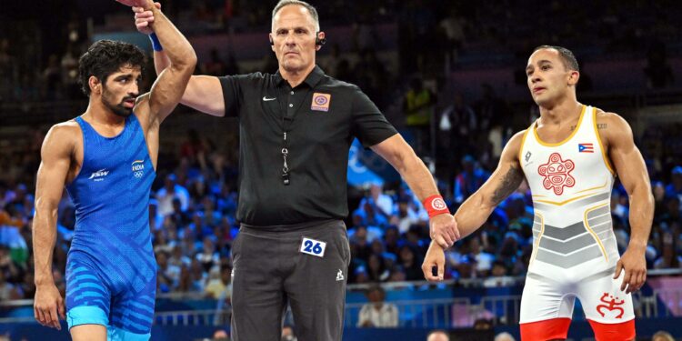 امان شراوت اولمپک کھیلوں میں تمغہ جیتنے والے سب سے کم عمر ہندوستانی