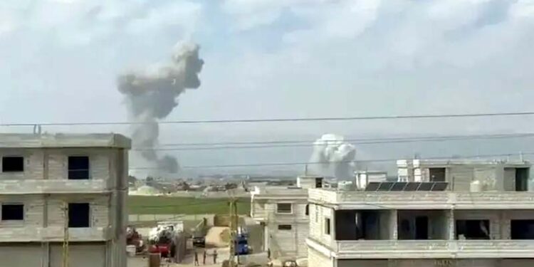 لبنان پر اسرائیلی فضائی حملے میں ایک شخص ہلاک، 11 زخمی