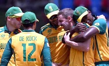 سال2024 میں جنوبی افریقہ پہلی مرتبہ شکست سے بچی