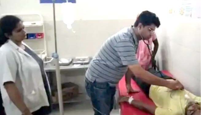 پولیس پوچھ تاچھ کے دوران نوجوان کی حالت بگڑ ی