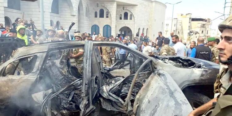 اسرائیلی ڈرون حملہ، فتح کا ذمہ دار جنوبی لبنان میں ہلاک ہو گیا