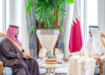 شہزادہ خالد بن سلمان کی امیر قطر سے ملاقات