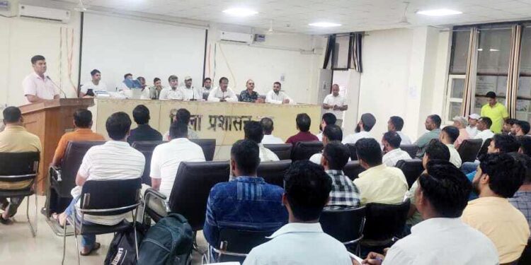 پریذائیڈنگ و اسسٹنٹ افسران کو الیکشن سے متعلق دی گئی ٹریننگ