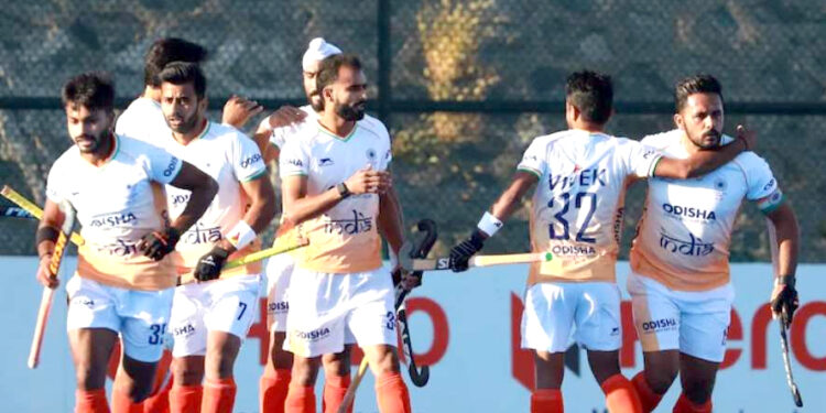 ہندوستان نے جنوبی کوریا کو 4-1 سے شکست دےدی