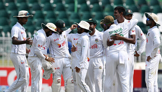 حسن محمود اور ناہید رانا نے پاکستان کو 172 رنز پر سمیٹ دیا