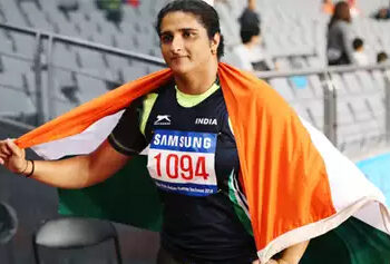 سیما نے شاٹ پٹ ایونٹ میں جیتا کانسی کا تمغہ