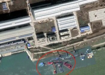 چین کی نیوکلئیر آبدوز ڈوب گئی، خفیہ سیٹلائٹ تصاویر جاری