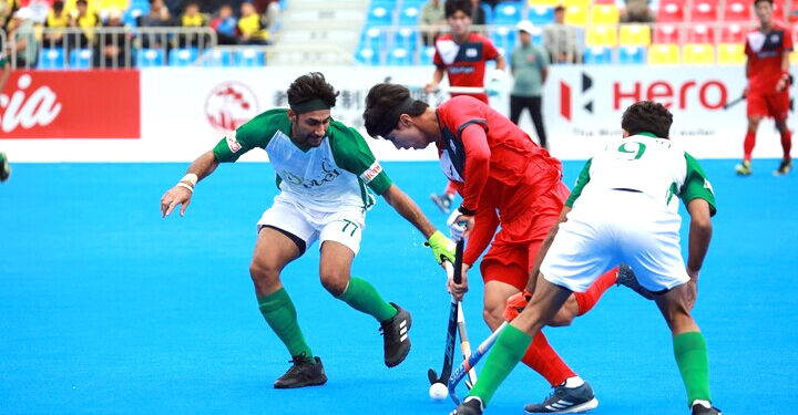 ایشین چیمپیئنز ٹرافی، پاکستان اور جنوبی کوریا کے درمیان ہاکی میچ 2-2 گول سے برابر