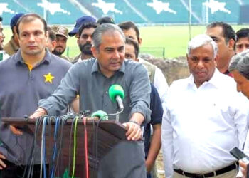 بھارت سمیت تمام ٹیمیں چیمپئنز ٹرافی کھیلنے پاکستان آئیں گی، چیئرمین پی سی بی