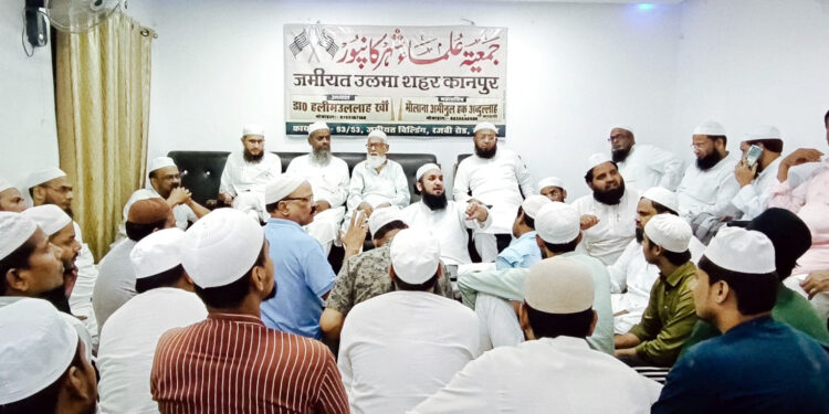 جلوس محمدیؐ کی تیاریوں کے سلسلے میں جمعیۃ بلڈنگ رجبی روڈ میںمیٹنگ منعقد