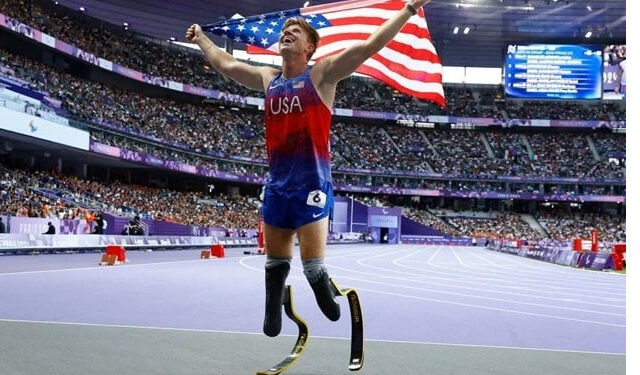 دونوں ٹانگوں سے محروم امریکی ایتھلیٹ نے 400 میٹر دوڑ میں گولڈ میڈل جیت لیا