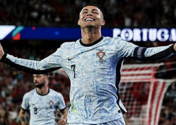 کرسٹیانو رونالڈو نو سو گول کرنے والے پہلے کھلاڑی بنے