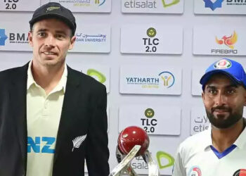 نیوزی لینڈ اور افغانستان کے درمیان گریٹر نوئیڈا میں پہلے دن کا کھیلا بارش کی نذر