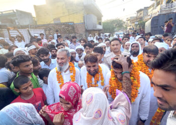 نوح میں کانگریس کی حمایت جاری، درجنوں گاؤں کی جانب سے بھرپور حمایت