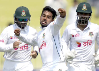 بنگلہ دیش نے پاکستان کے خلاف پہلی ٹسٹ سریزجیتی