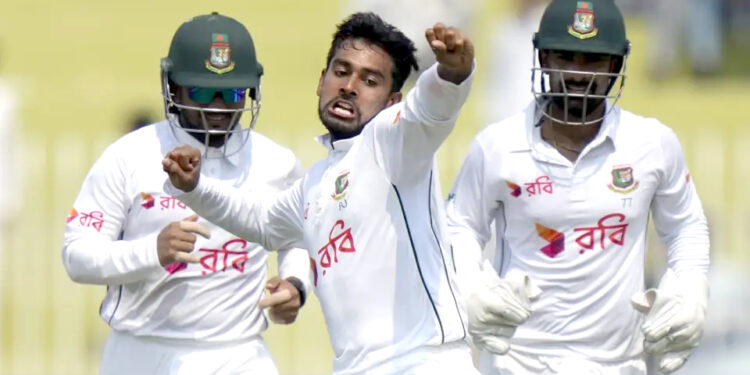 بنگلہ دیش نے پاکستان کے خلاف پہلی ٹسٹ سریزجیتی