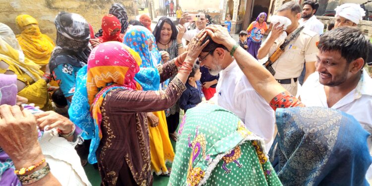 نصف درجن گاوں سے سینکڑوں لوگ انیلو و بی جے پی کو چھوڑ کر کانگریس میں ہوئے شامل