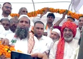 چودھری آفتاب احمد نے گھاسیڑہ میں کیا طاقت کا مظاہرہ