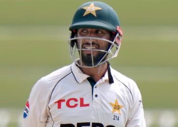 شان مسعود کی کپتانی میں پاکستان کو پہلے پانچ ٹسٹ میچوں میں شکست