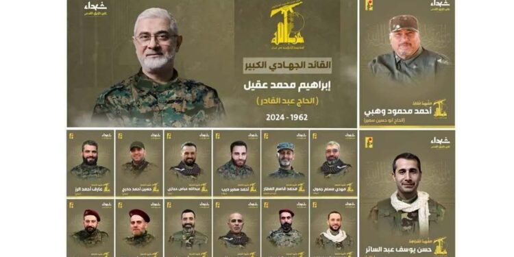 جنوبی لبنان کے مضافات میں اسرائیلی حملہ، ایلیٹ رضوان فورس کی پوری سینئر قیادت ملیامیٹ