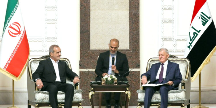 ایران اور عراق کے صدور کی ملاقات، اہم امور پر تبادلہ خیال