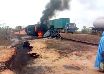 نائیجیریا: ٹینکر اور ٹرک میں ٹکر، 48 افراد، 50 مویشی ہلاک