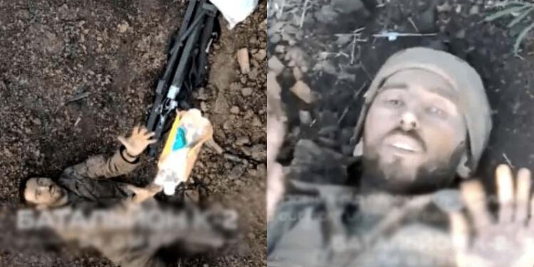 یوکرینی ڈرون نے روسی فوجی کی جان بخش دی، بم گرانے کے بجائے پانی فراہم کردیا