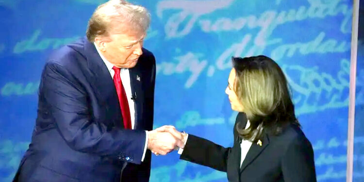 امریکہ: صدارتی مباحثے کے بعد فریقین کے ایک دوسرے پر سبقت کے دعوے