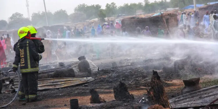 نائجیریا میں تیل کے ٹینکر میں دھماکہ، 94 افراد ہلاک