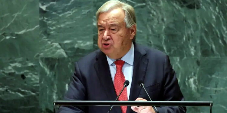 ‘ انروا کے خلاف اسرائیلی مسودہ قانون بد ترین انسانی تباہی لائے گا : انتونیو گوتریس