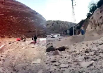 اسرائیلی حملے سے لبنان اور شام کے درمیان بین الاقوامی ہائی وے کی بندش