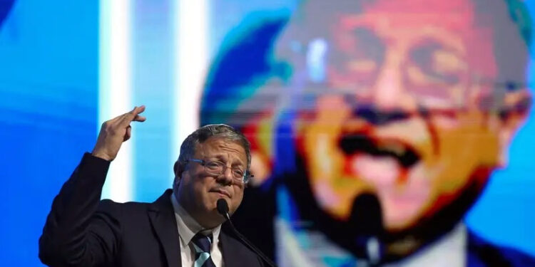 ایران کا سرکچلنے کا بہترین موقع ہے، انتہا پسند اسرائیلی وزیرکا کی دھمکی آمیزبیان