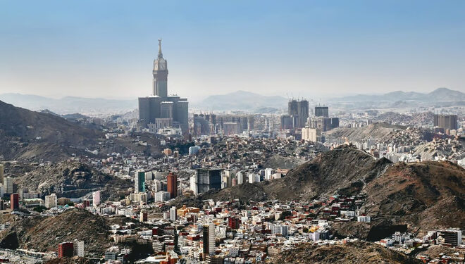 مکہ مکرمہ ملک کا گرم ترین شہر، درجہ حرارت 41 ڈگری