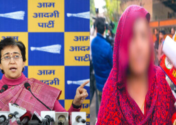 ووٹ کے پیسے بانٹتے ہوئے بی جے پی رنگے ہاتھوں پکڑی گئی:آتشی