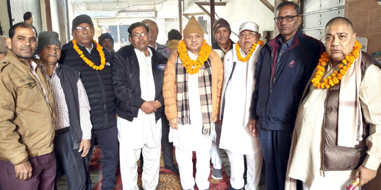 سابق ممبر اسمبلی نیرج شرما کے دفتر سال نو کے موقع پر تقریب کا انعقاد