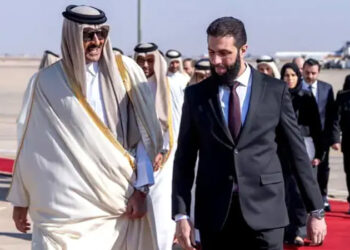 امیرِ قطر کا دورۂ دمشق: شام کی تعمیرِ نو پر تبادلۂ خیال
