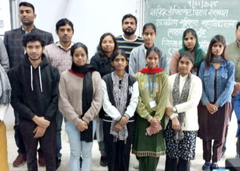 شہید لیفٹیننٹ کرن شیخاوت گورنمنٹ وومن کالج سالاہیڈی میں ضلع سطحی کمپٹیشن کا انعقاد