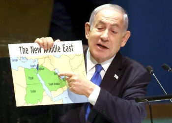 نیتن یاہو نے گریٹر اسرائیل کا نقشہ جاری کردیا، عرب دنیا میں کھلبلی