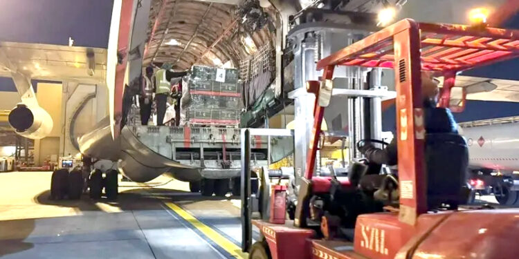 سعودی عرب کا شام کیلئے زمینی امدادی پُل بھی شروع کرنے کا اعلان